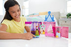Mattel Disney Frozen Toys, Anna Doll House Stackable Castle with Small Doll
