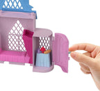 Mattel Disney Frozen Toys, Anna Doll House Stackable Castle with Small Doll