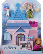 Mattel Disney Frozen Toys, Anna Doll House Stackable Castle with Small Doll