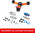 Mattel Games Hot Wheels Build ‘N Slam Kids Game with Buildable Classic Cars