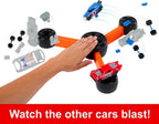 Mattel Games Hot Wheels Build ‘N Slam Kids Game with Buildable Classic Cars
