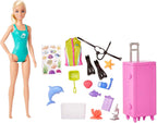 Barbie Dolls & Accessories, Marine Biologist Doll (Blonde) & Mobile Lab Playset with 10+ Pieces, Case Opens for Storage & Tra