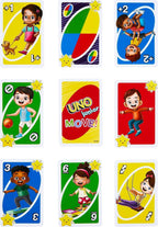 Mattel Games UNO Junior Move Kids Card Game with Action Rules for