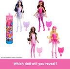 Barbie Color Reveal Doll & Accessories, Ballerina Series, 6 Unboxing Surprises Include Color Change, Inspired by Balletcore (
