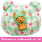 Barbie Cutie Reveal Chelsea Doll & Accessories, Animal Plush Costume & 6 Surprises Including Color Change, Puppy as Frog Dog/