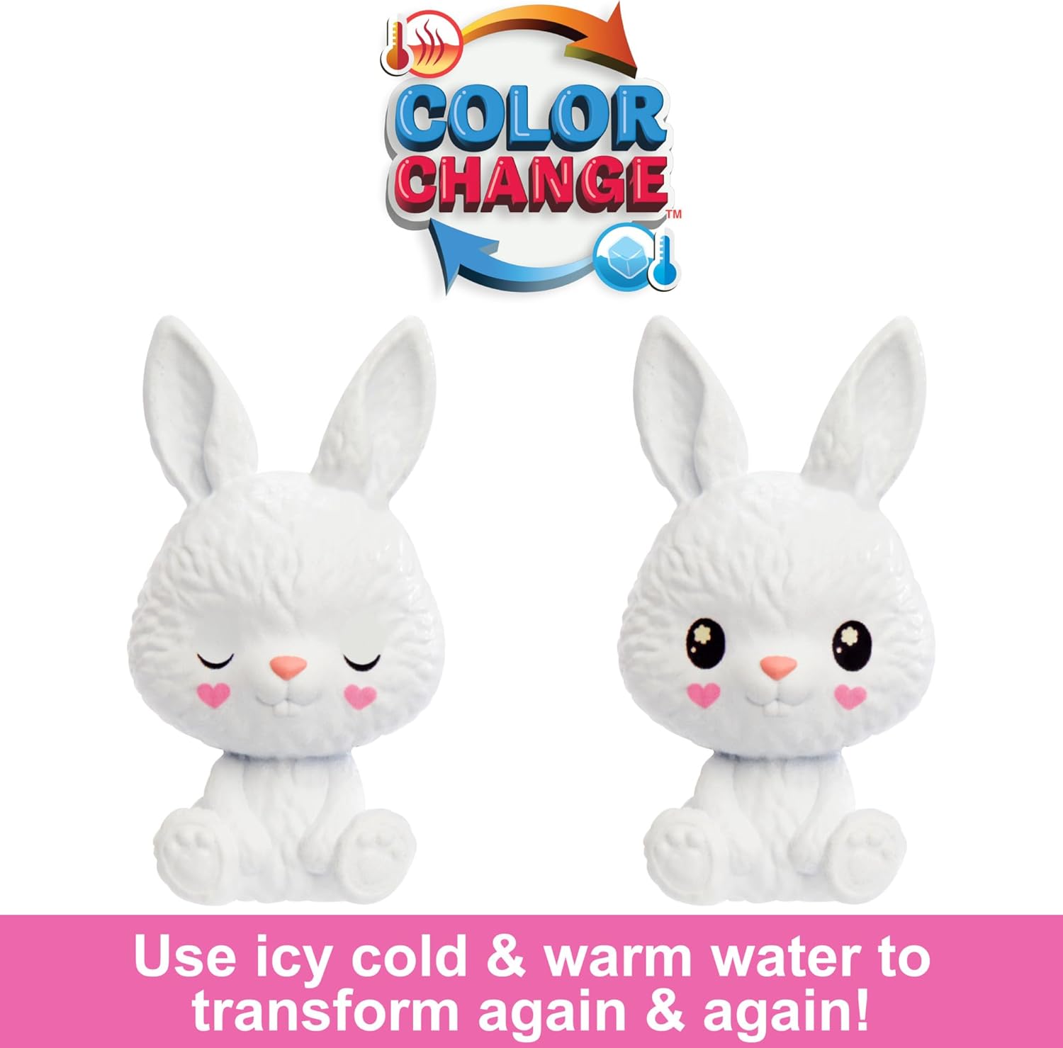 Barbie Cutie Reveal Chelsea Doll & Accessories, Animal Plush Costume & 6 Surprises Including Color Change, Bunny as Koala Bun