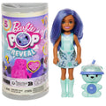 Barbie Chelsea Pop Reveal Bubble Tea Series Set with Themed Package & 5 Surprises Including Scented Small Doll & Pop-It Pet (