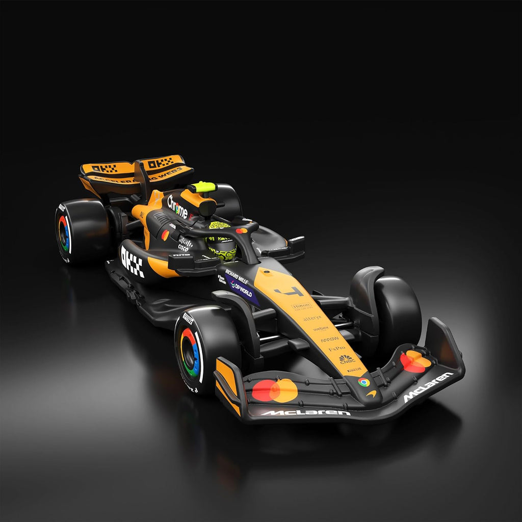 Hot Wheels Premium F1 2024 McLaren Formula 1 Team #4 Diecast Car