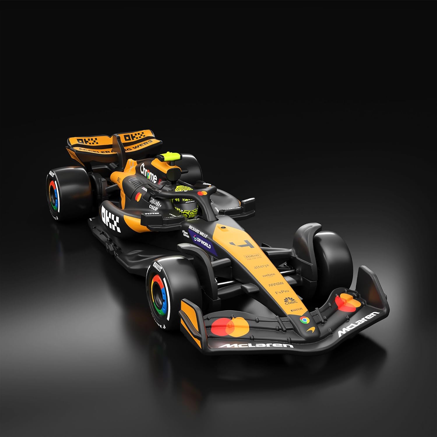 Hot Wheels Premium F1 2024 McLaren Formula 1 Team #4 Diecast Car