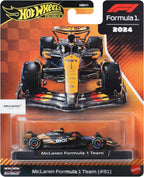 Hot Wheels Premium F1 2024 McLaren Formula 1 Team #4 Diecast Car