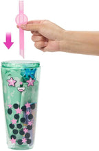 Barbie Pop Reveal Bubble Tea Series Doll & Accessories with Pet, 8 Surprises Include Color Change, Cup with Storage (Styles M