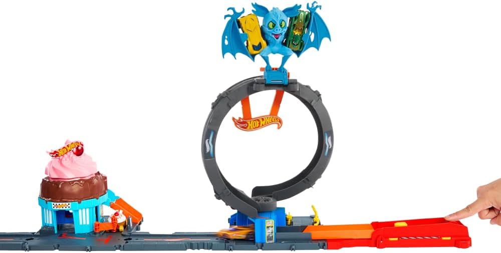 Hot Wheels City Toy Car Track Set