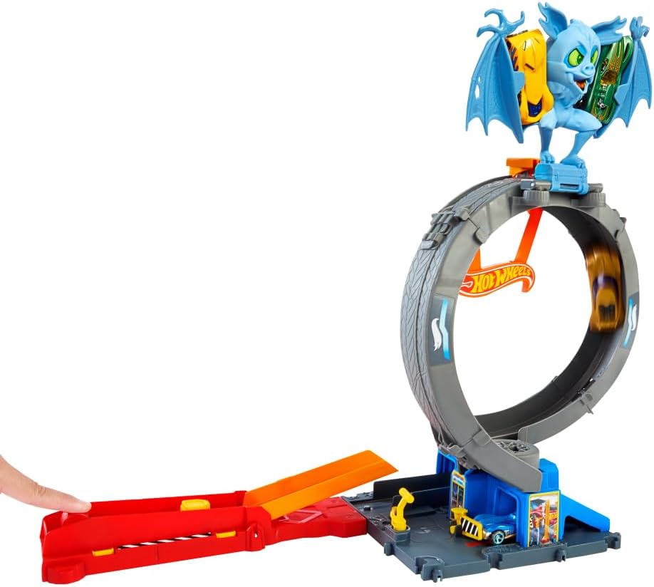Hot Wheels City Toy Car Track Set