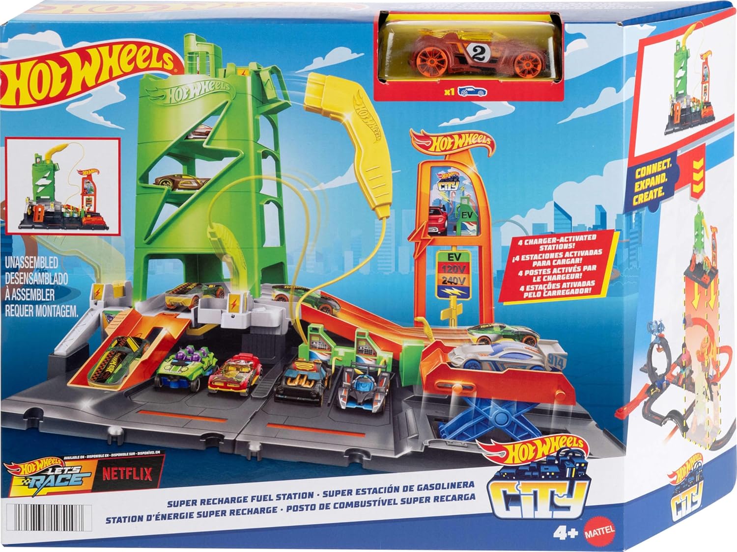 Hot Wheels City Track Set