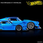 Hot Wheels Premium 1:43rd Scale Vehicle, 69 Modified Ford Mustang