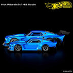 Hot Wheels Premium 1:43rd Scale Vehicle, 69 Modified Ford Mustang