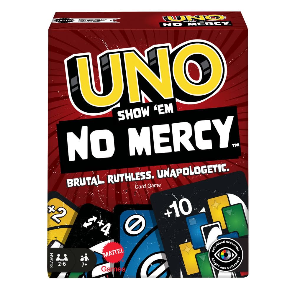 Mattel Games UNO Show ‘em No Mercy Card Game