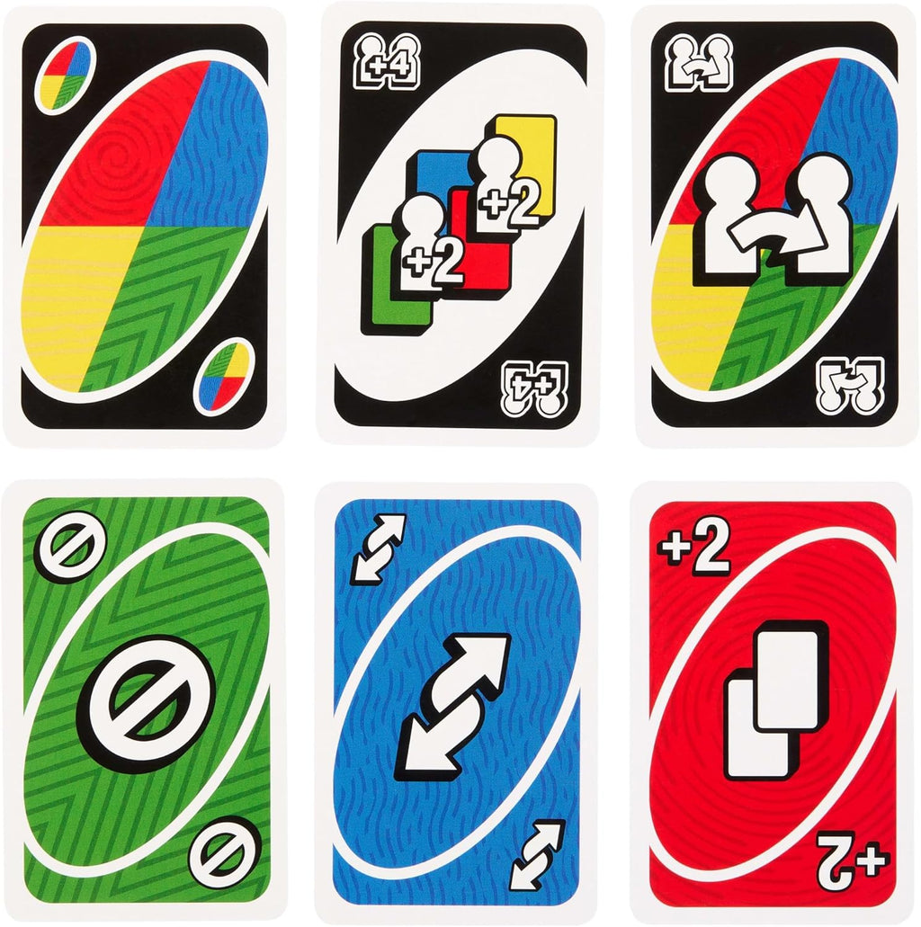 Mattel Games UNO Teams Card Game for Family Nights, Game Nights