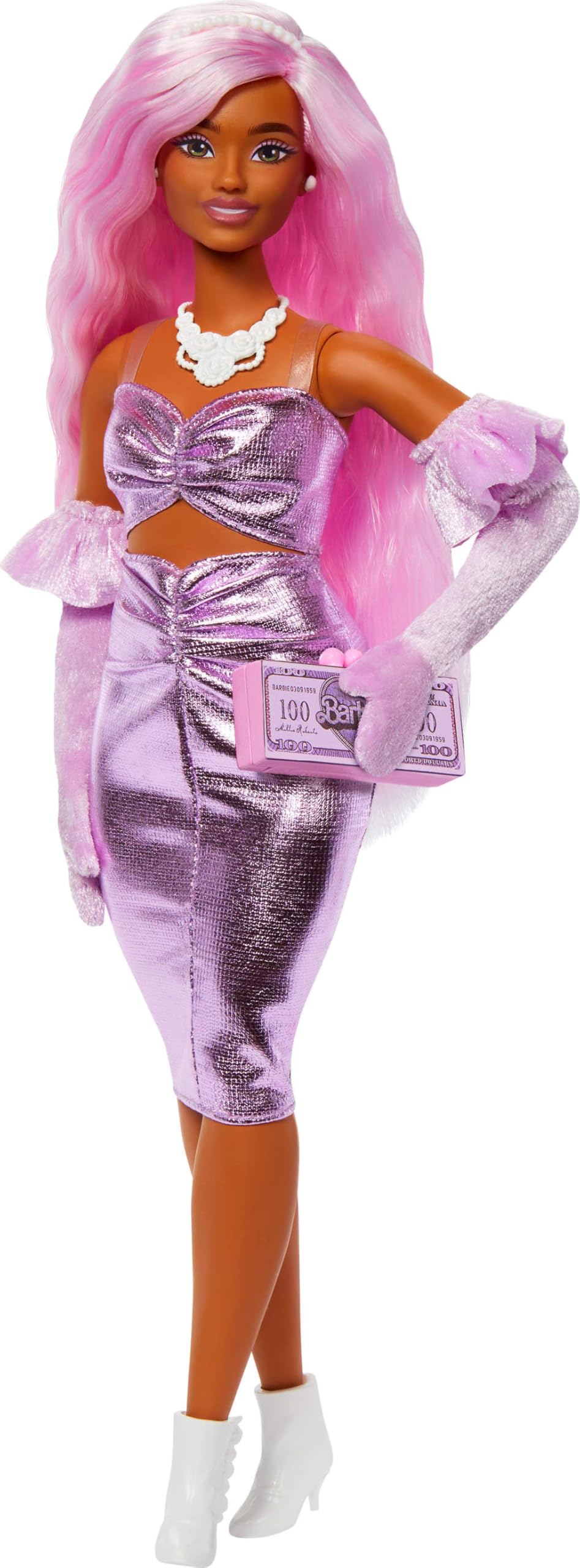 Barbie Deluxe Style Doll #1 in Barbiecore Outfit