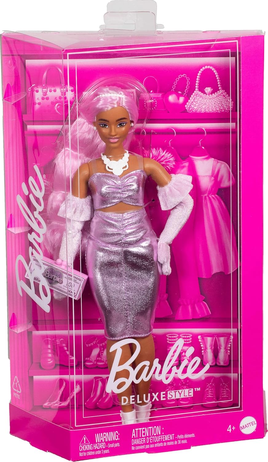 Barbie Deluxe Style Doll #1 in Barbiecore Outfit