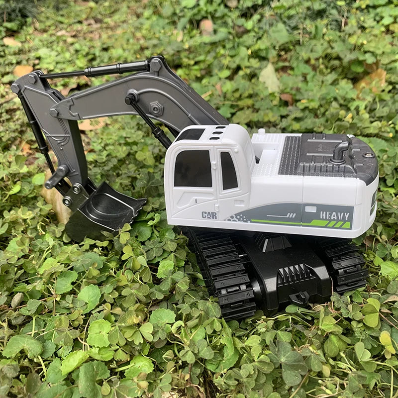 Remote Control Excavator Metal Rc Engineering Vehicles 2.4ghz 10 Channel Full Function Digger Toys Sound 1:12 Scale 30m Range - Buy Remote Control Excavator Toy Digger Toys Gift Metal Shovel With Light And Music metal Rc Excavator Construction Vehicle