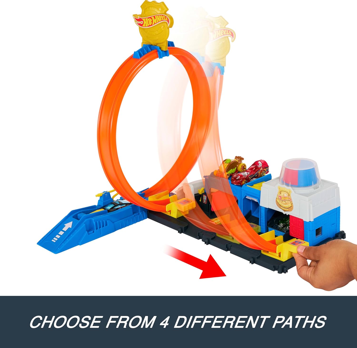 Hot Wheels Toy Car Track Set