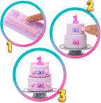 Barbie Party Unboxed Doll & Accessories, Pet Birthday Series Birthday Bows Set with 10 Surprises Including Color Change & Cak
