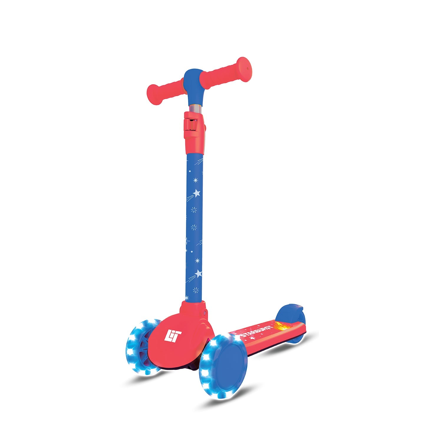 LiT Starburst LED Light-Up 3-Wheel Scooter