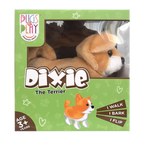 Pugs At Play Flipping Dixie Battery Operated