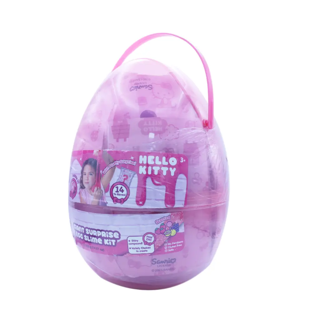 Slimetime Hello Kitty Giant Surprise Egg Kit | ELC