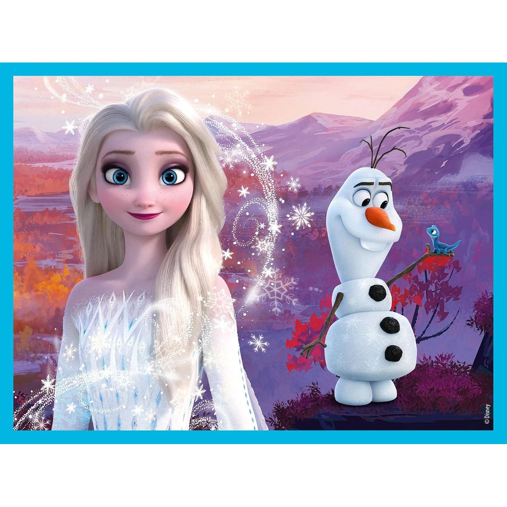 Clementoni 41192 Frozen - 12 Pieces Children 3 Years, Cartoon, Cube, Disney Puzzle, Made in Italy, Multicoloured