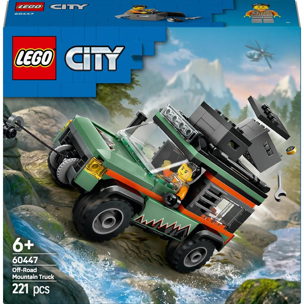 Lego 60447 City 4WD Off-Road Mountain Truck, Toy