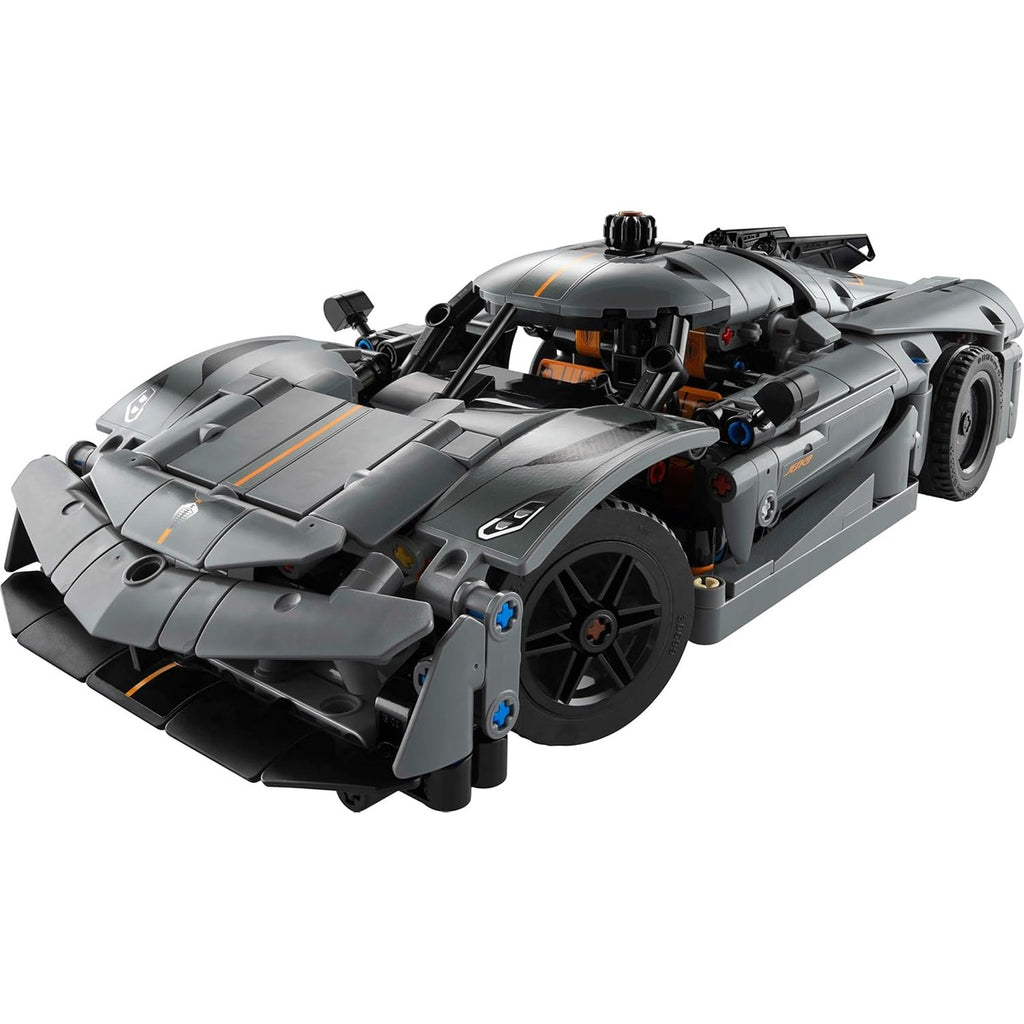 LEGO 42173 Technic Koenigsegg Jesko Absolut Supersportwagen in Grau
