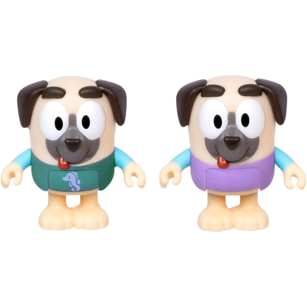 BLUEY S13 COLOR CHANGE FIGURE 4PACK WATER PARK BINGO & FRIENDS EXCLUSIVE
