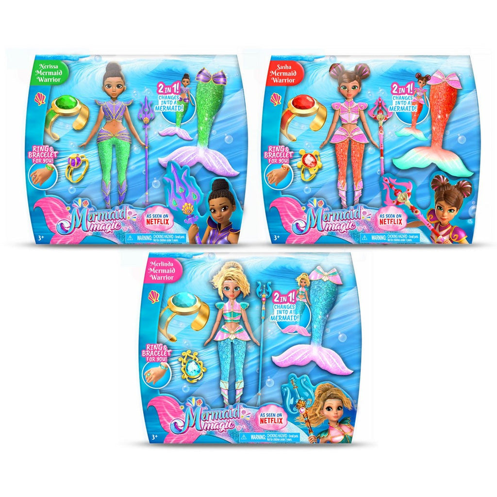 Mermaid Magic Warrior Transformation 2-in-1 Assortment