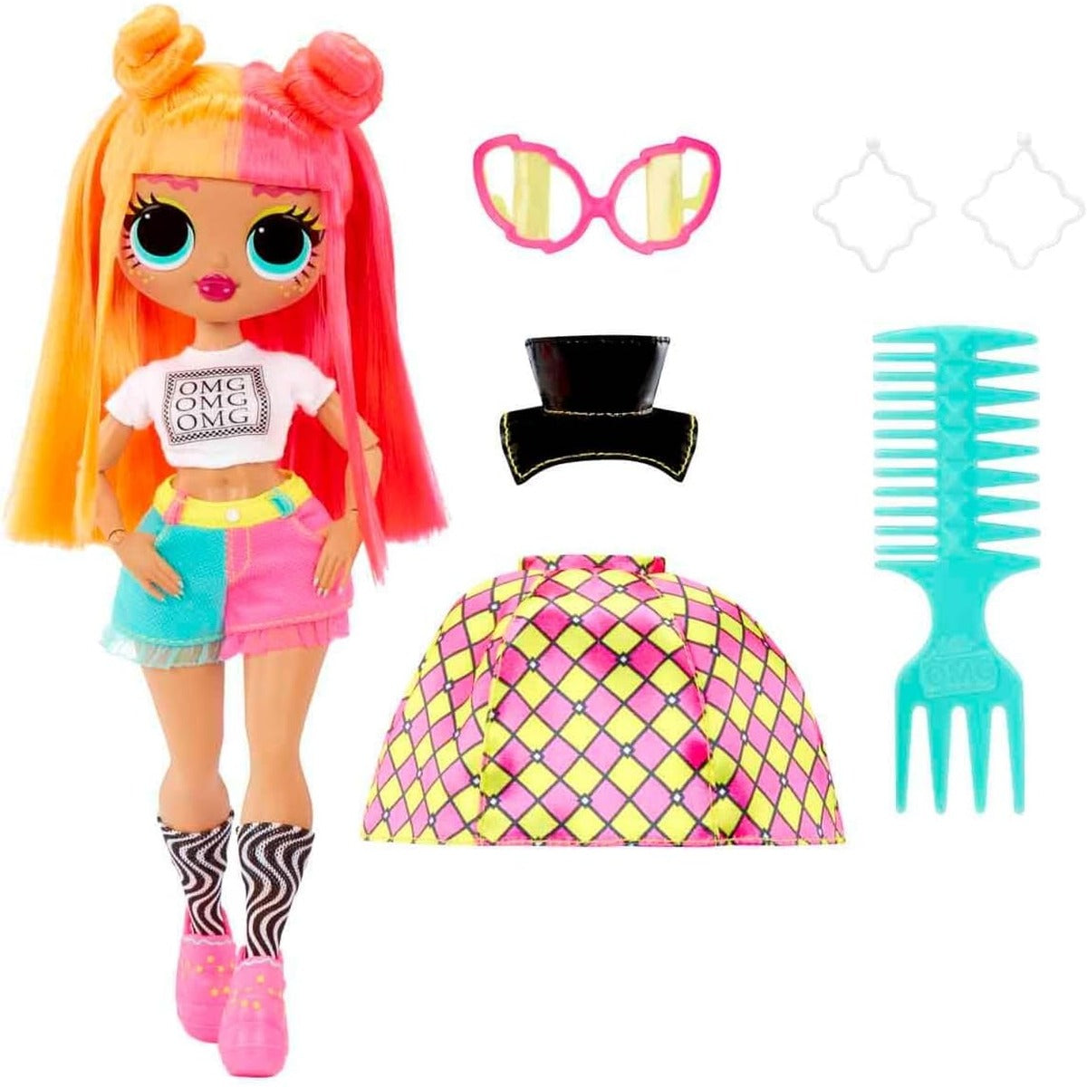 LOL Surprise OMG Neonlicious Fashion Doll with Multiple Surprises