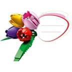 Lego 11501 Botanical Tulip Bouquet, Toy, Birthday Present, Blocks, Men's, Women's, Decorative Plants, Fake Green, Bouquets, Artificial Flowers, Decoration, Interior Decoration, Stylish