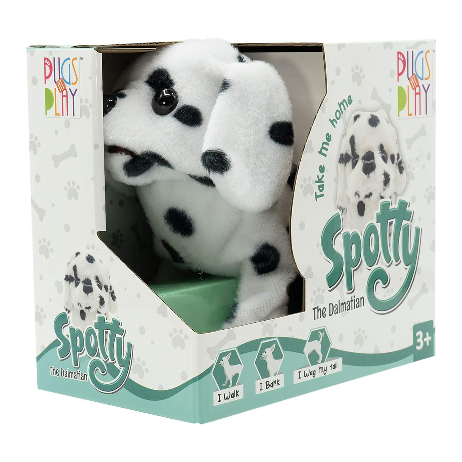 Pugs at Play Spotty The Dalmatian Functional Dog, PAP02