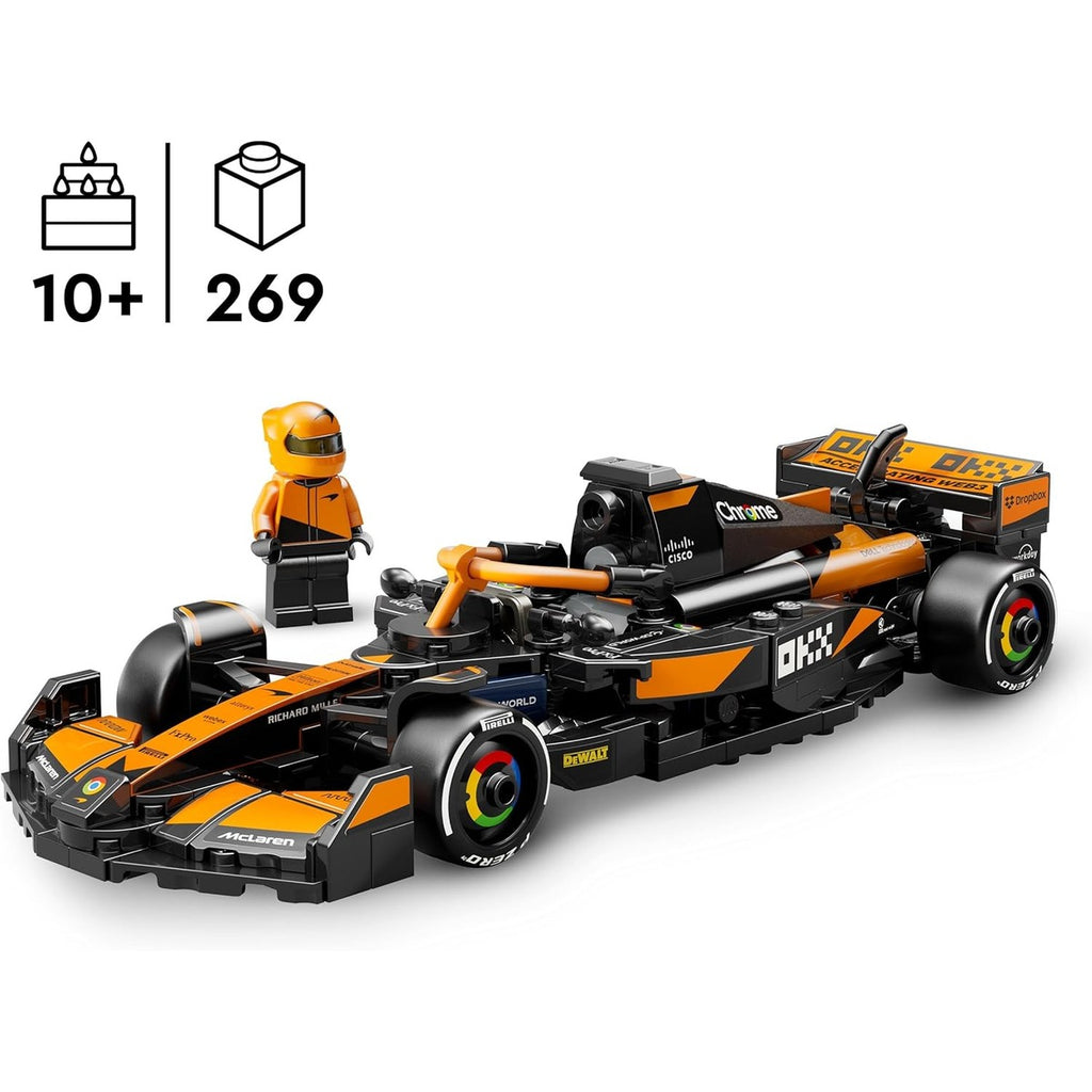 Lego 77251 Speed Champion McLaren F1(R) Team Race Car Toy Birthday