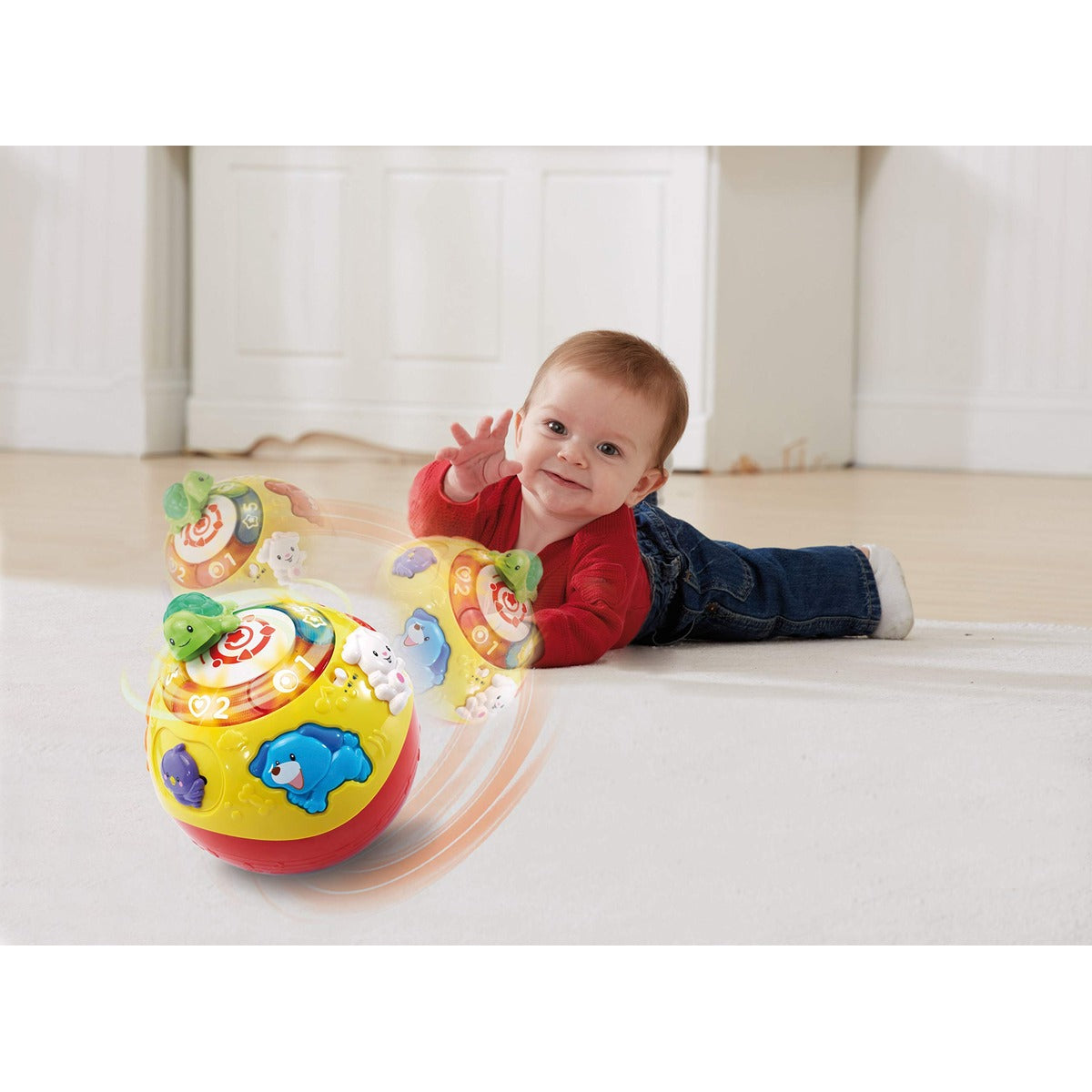 VTech Crawl & Learn Bright Lights Ball for 6 - 36 Months, English Version