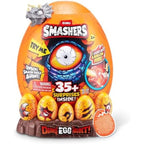Smashers Dino Egg Hunt by Zuru, Includes Over 35 Surprises, Comes with Dino Light Up Egg, Dinosaur Figures, Slime, Sand, Mini Eggs, Collectible Toys for Kids to Smash and Build