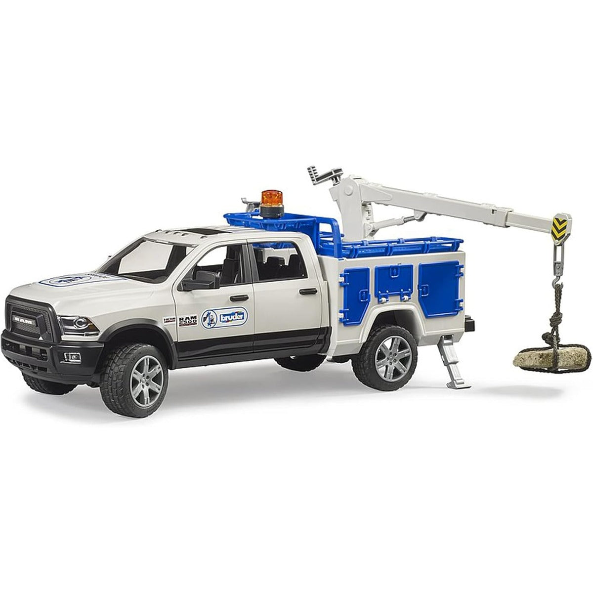 Bruder 02509 RAM 2500 Service Truck with Rotating Beacon