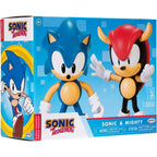 Sonic the Hedgehog 4" Action Figure 2 Pack Classic Sonic & Classic Mighty