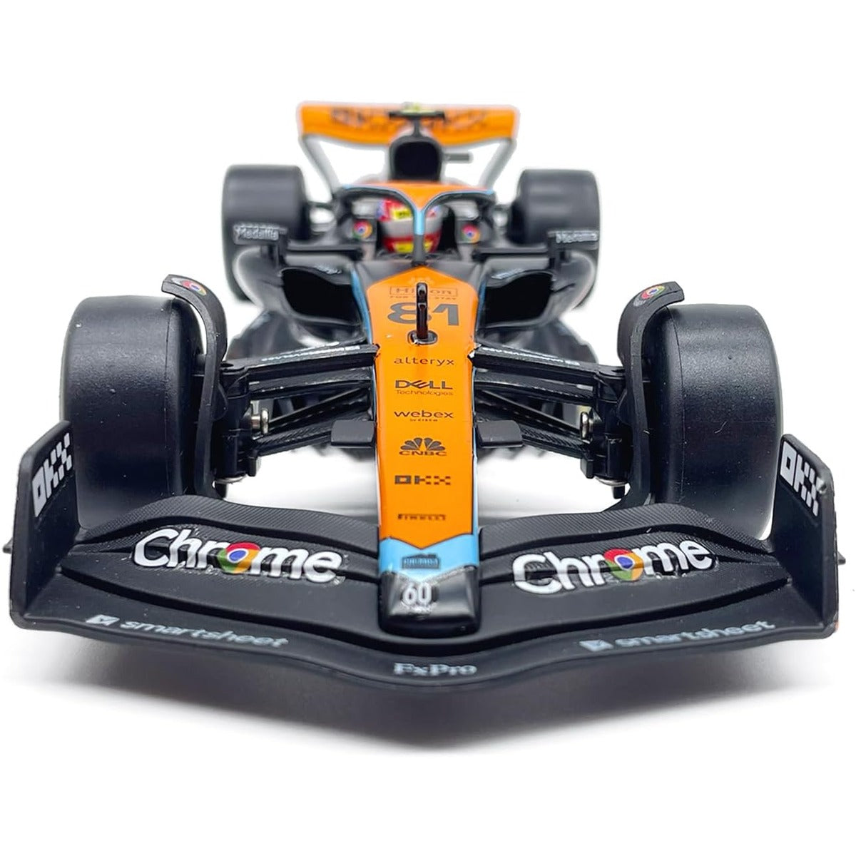 1:24 Scale F1 McLaren MCL60 Model Toy Car Metal Diecast Toy Vehicle, Formula 1 Team 2023 Australian Grand Prix, Piastri