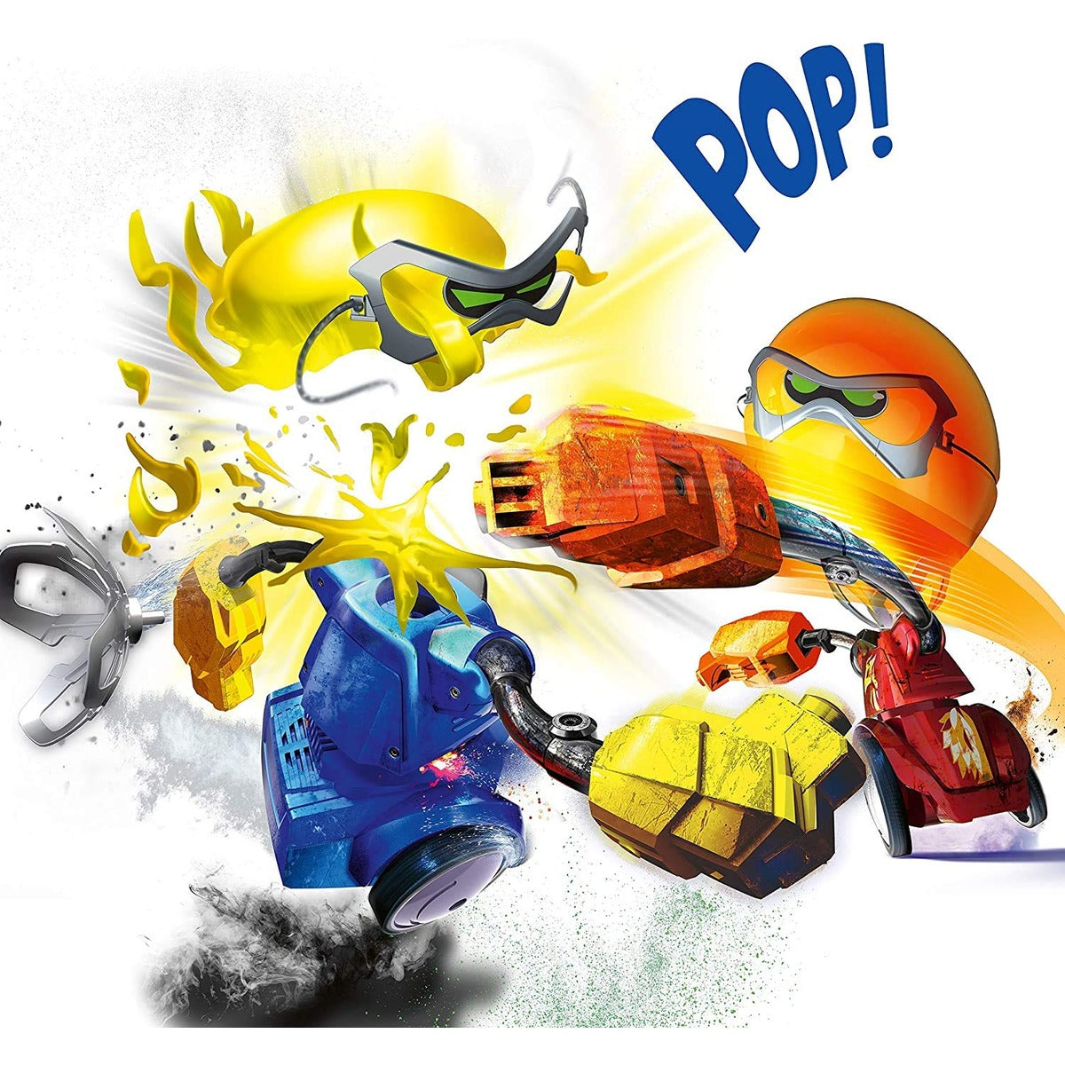 SilverLit 88039 Robo Kombat Balloon Puncher, Mixed Colours