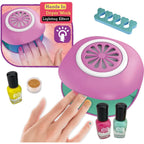 Nail Polish Set for Kids, Nail Art Studio,Pedicure and Manicure Kit Ages 3+