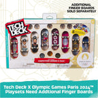 Tech Deck, Shane O'Neill's Olympic Games Paris 2024 Ramp Customizable X-Connect Park Creator Playset & Exclusive Fingerboard, Kids Toy for Ages 6+
