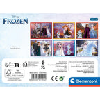 Clementoni 41192 Frozen - 12 Pieces Children 3 Years, Cartoon, Cube, Disney Puzzle, Made in Italy, Multicoloured