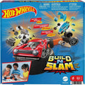 Mattel Games Hot Wheels Build ‘N Slam Kids Game with Buildable Classic Cars