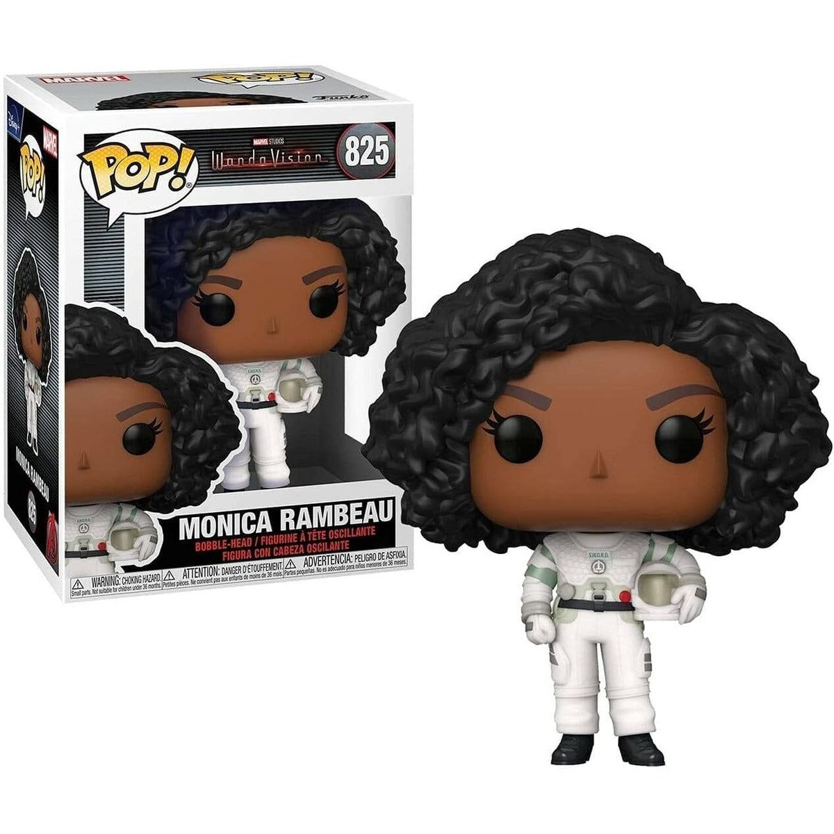Funko POP Marvel: WandaVision - Monica Rambeau Vinyl Figure,Multicolor,Standard